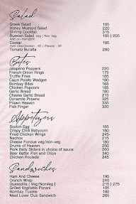 The Flamingo menu 2