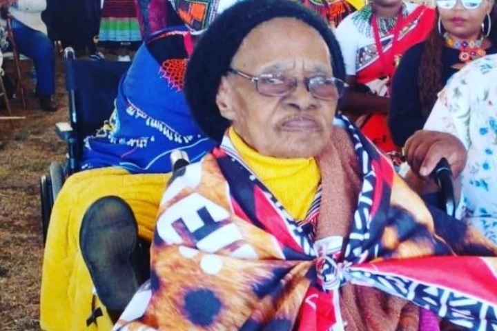 Princess Alice Zulu, who turned 100 in November, has died. File photo.