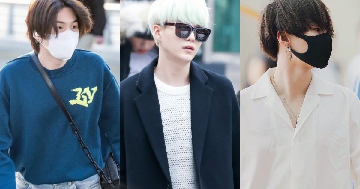 SUGA UPDATES ⟬⟭ on X: [Suga Updates Poll] : #SUGA Fashion Airport!   / X