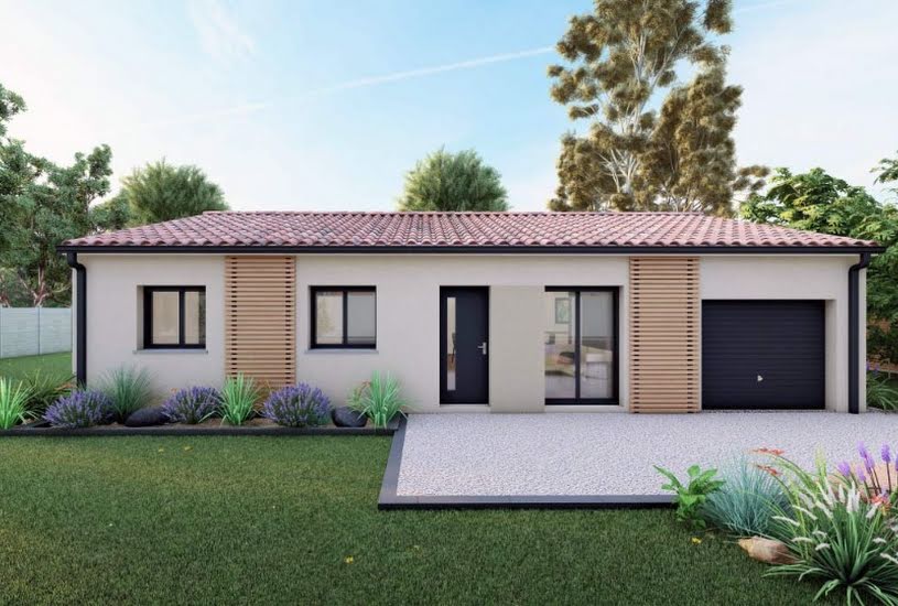  Vente Terrain + Maison - Terrain : 710m² - Maison : 90m² à Saint-Caprais-de-Bordeaux (33880) 