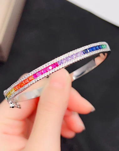 Micro-ingebedde diamantarmband voor - 1
