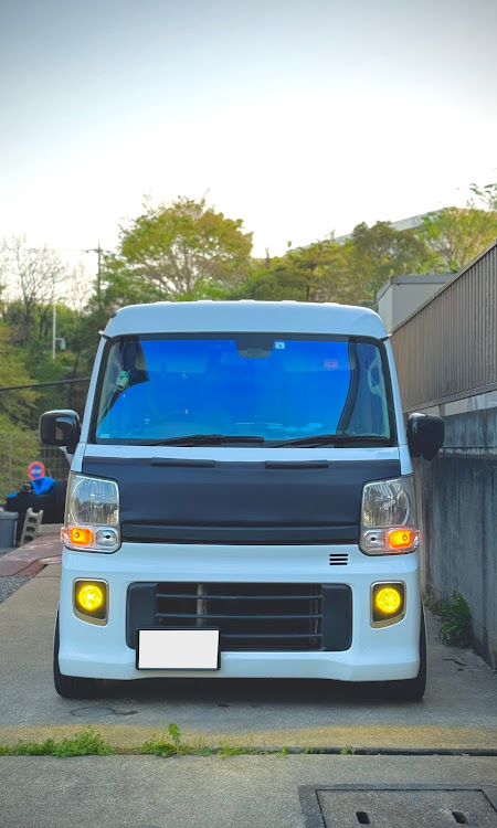 エブリイバンのda17・com・WORKS・tc01・春ドレ2025・車高調整に関するカスタム事例の投稿画像5枚目