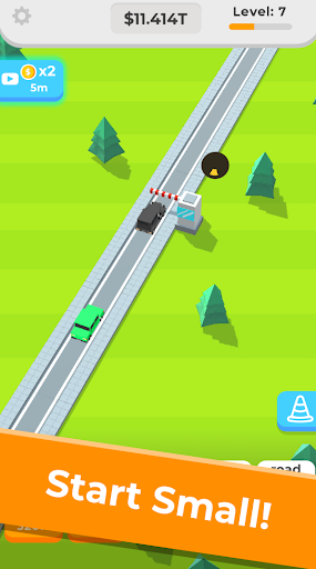 Télécharger Gratuit Idle Highway  APK MOD (Astuce) screenshots 1