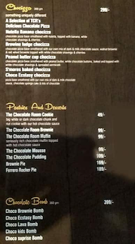 The Chocolate Room menu 7