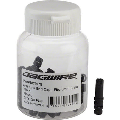 Jagwire 5.0mm Brake Anti-kink End Cap Bag/30