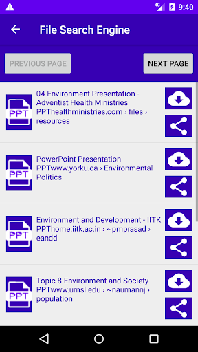 PDF Downloader - File Search Engine