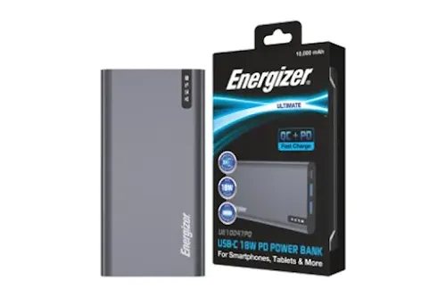 Sạc dự phòng Energizer 10,000mAh /3.7V Li-Polymer - UE10047PQGY