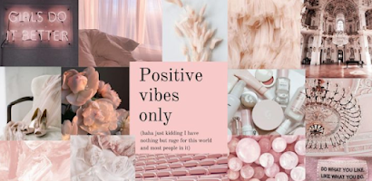 Download Good Vibes Pink Aesthetic Vibes Wallpaper