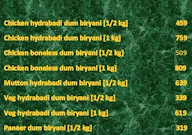 Biryani Blue menu 1