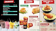 KFC menu 1