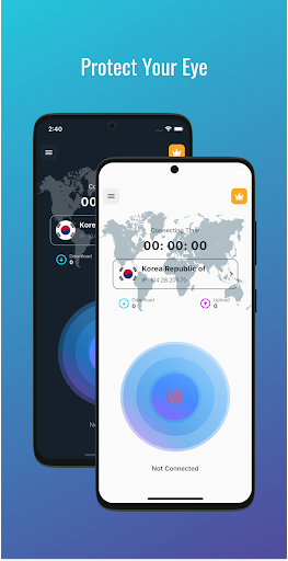 Screenshot Dark Blue VPN - Fast & Secure