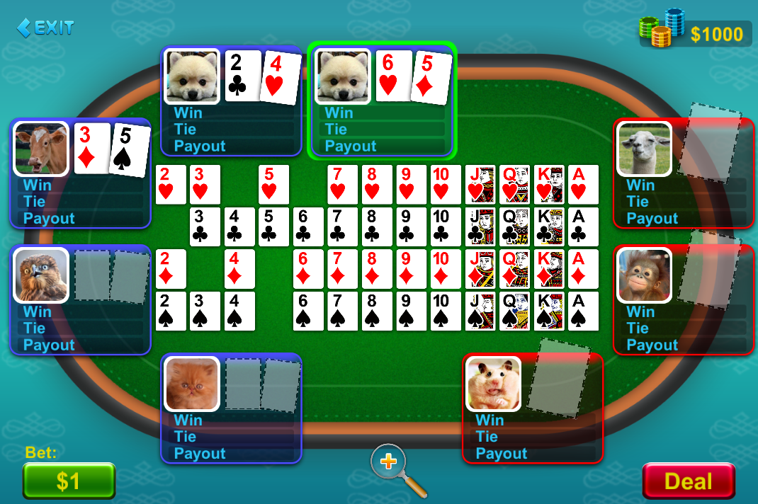 PokerPick III: The Longshots Screen 3