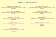 Navaratna - Le Royal Meridien menu 6