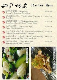 Manami Japanese Restaurant menu 5