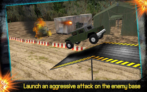 無料动作Appの陸軍戦争ジープオフロードアタック3D|記事Game