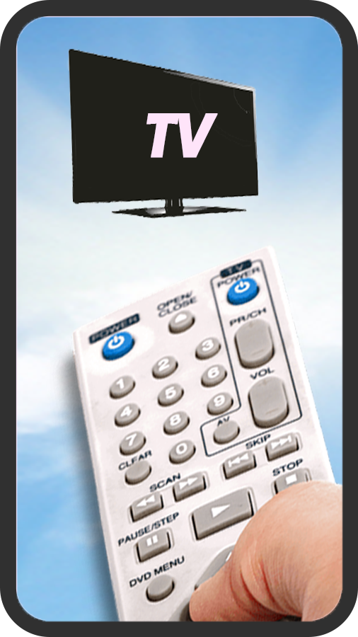 Universal Remote Control Tvs Screen 1