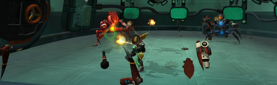 PSP Ratchet & Clank offers four-way multiplayer mode