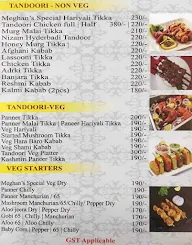 Meghana's Kitchen menu 4