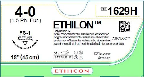 Ethilon 4/0 FS-1 45cm EH1629H