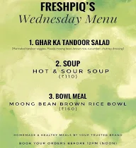 Freshpiq Salads menu 1