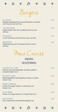 East Coast At Madras Square menu 5