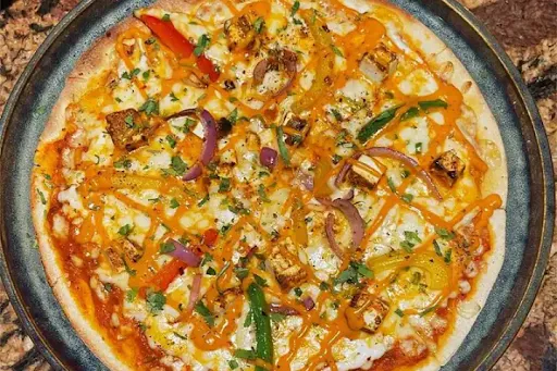 Veg Tangy Schezwan Pizza