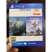 [Mã 99Elha Giảm 7% Đơn 300K] Đĩa Game Ps4 God Of War & Horizon Zero Dawn Ce Combo Mega Slim