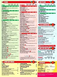 Smokin' Joe's menu 1