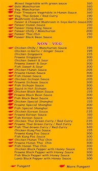 Shanghai Xpress menu 2