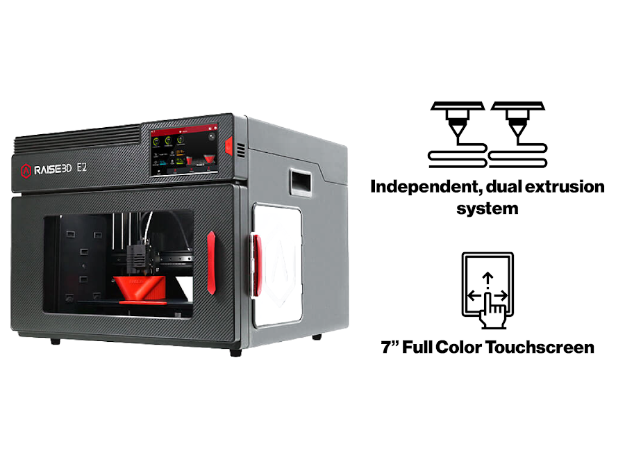 Raise3D E2 Industrial 3D Printer