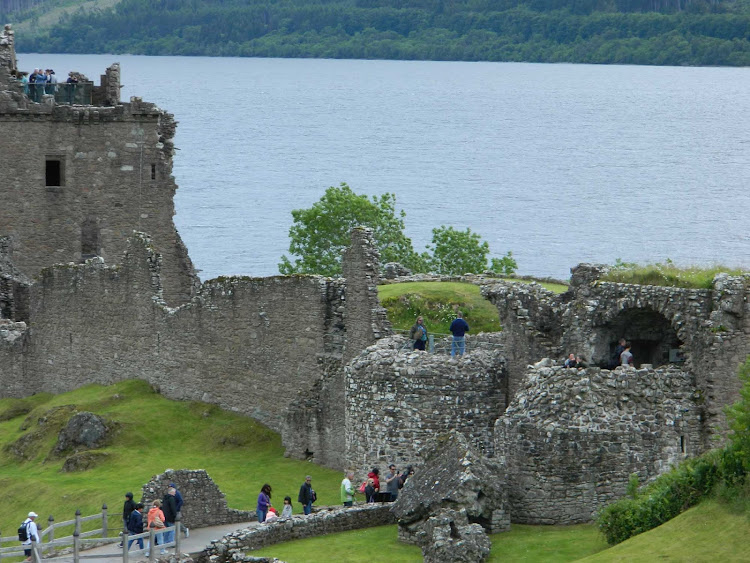 A closer view of Urquhart Castle. (Add more of your impressions)