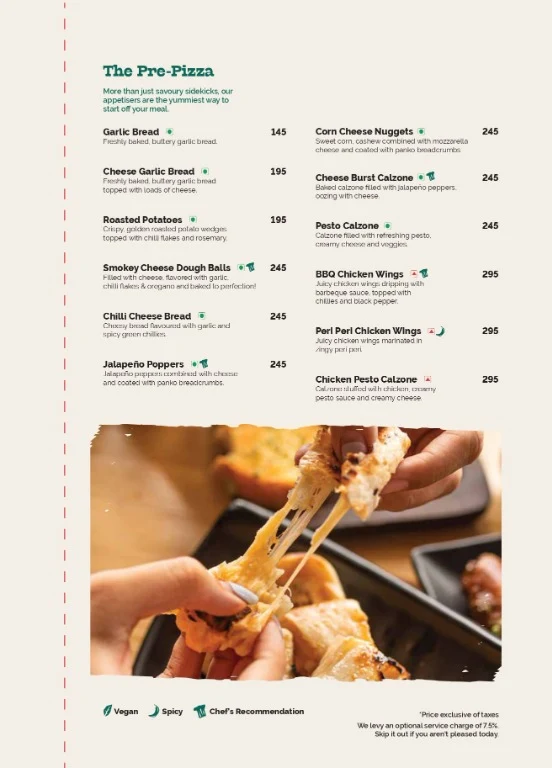 1441 Pizzeria menu 