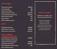 Mr. Dumpling menu 1