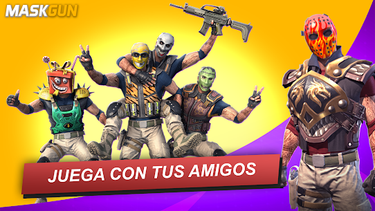 MaskGun Multiplayer FPS: juego de disparos gratis