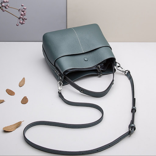 Title 5, Retro Classic Bucket Bag Fashion Single Shoulde...