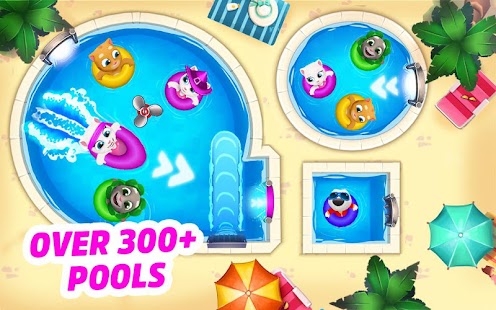 Talking Tom Pool Puzzle Game banner