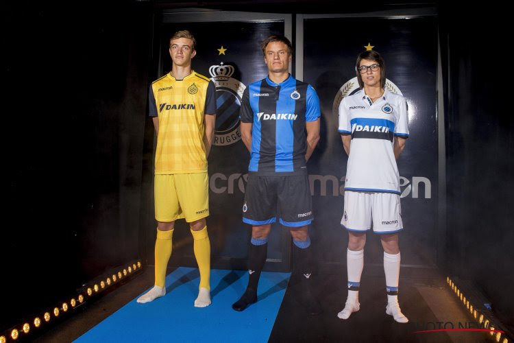 Nieuwe truitjes Club Brugge mét knipoog naar vrouwenploeg