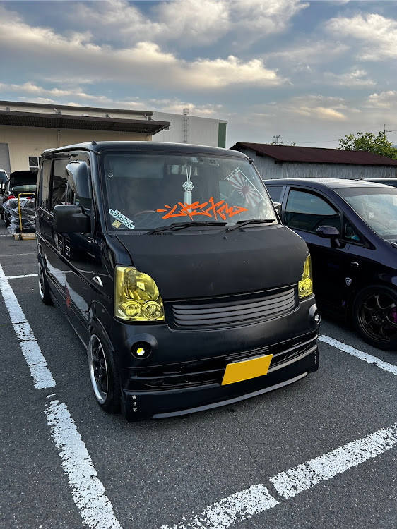 エブリイワゴンのいつもイイネ&コメントありがとうございます🙇‍♂️に関するカスタム事例の投稿画像1枚目
