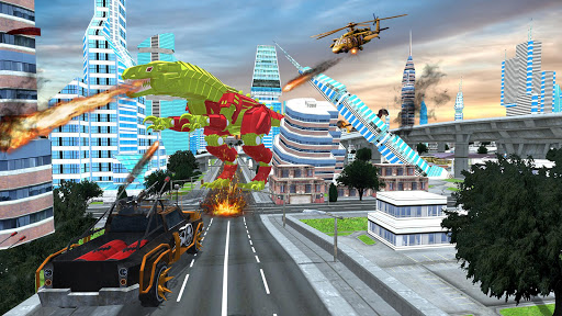 Code Triche Dinosaur Hunter City Attack Destruction Simulator APK MOD screenshots 3