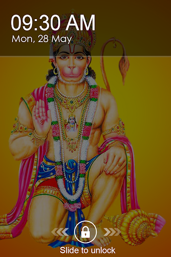 Jay Hanuman Lock Screen