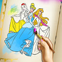 Princesses Coloring Book Chrome extension download