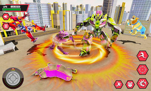 Frog Robot Shooting Robot Transforming Games