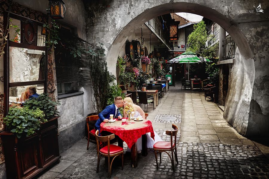 Düğün fotoğrafçısı Paweł Naglik (subtelnie). 15 Ağustos 2015 fotoları