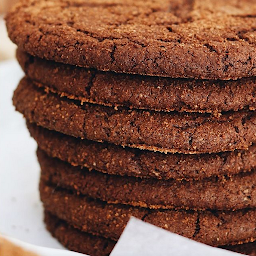 Ginger Chocolate Molasses Cookie