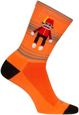 SockGuy Funky Monkey Crew Socks - 6 inch alternate image 1