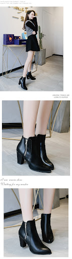 Title 6, Large thermal low rise boots Stay warm and comf...
