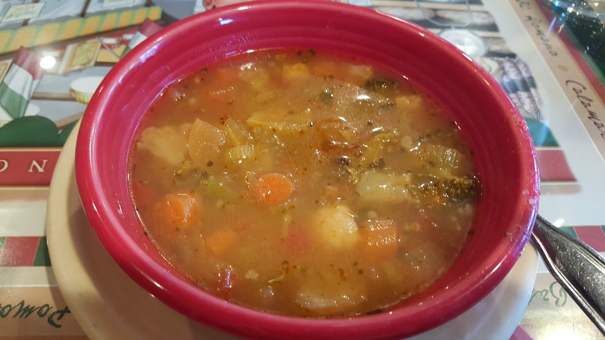 GF minestrone soup