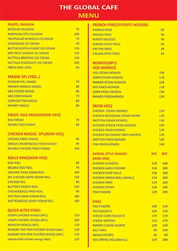 Hot Chicken Bells menu 