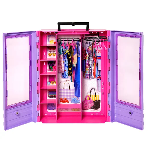 Đồ Chơi Tủ Thời Trang Đẳng Cấp Của Barbie BARBIE HJL66 -MYKINGDOM