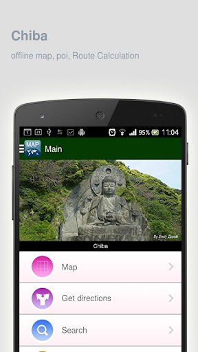 Chiba Map offline